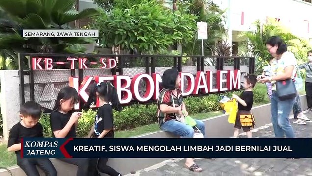 Kreatif, Siswa Mengolah Limbah Jad Bernilai Jual