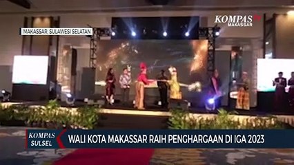 Walikota Makassar Raih Penghargaan Di IGA 2023