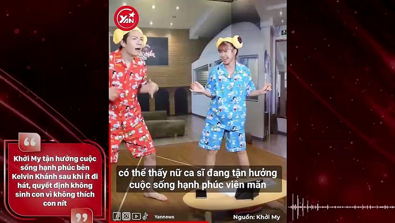 Khởi My tận hưởng cuộc sống hạnh phúc bên Kelvin Khánh sau khi ít đi hát, quyết định không sinh con vì không thích con nít