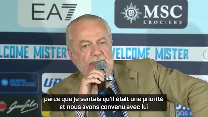 Naples - De Laurentiis : “Osimhen doit rester à Naples”