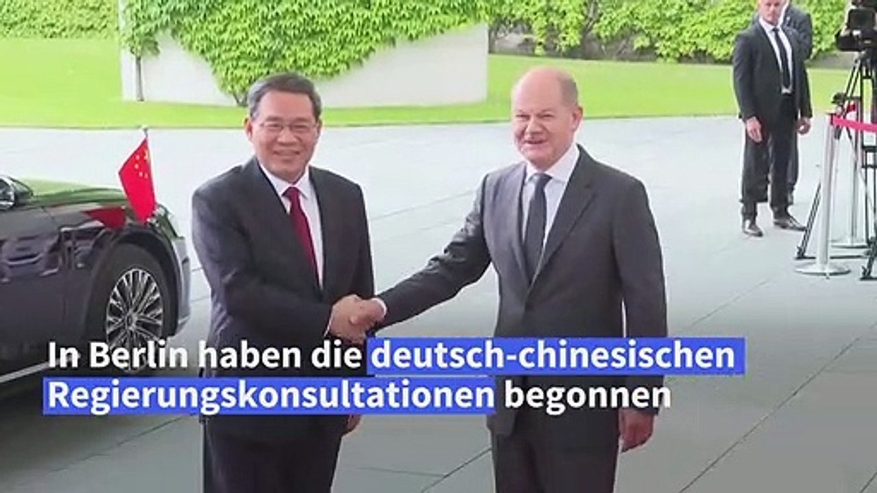 China und Deutschland halten Regierungskonsultationen in Berlin ab