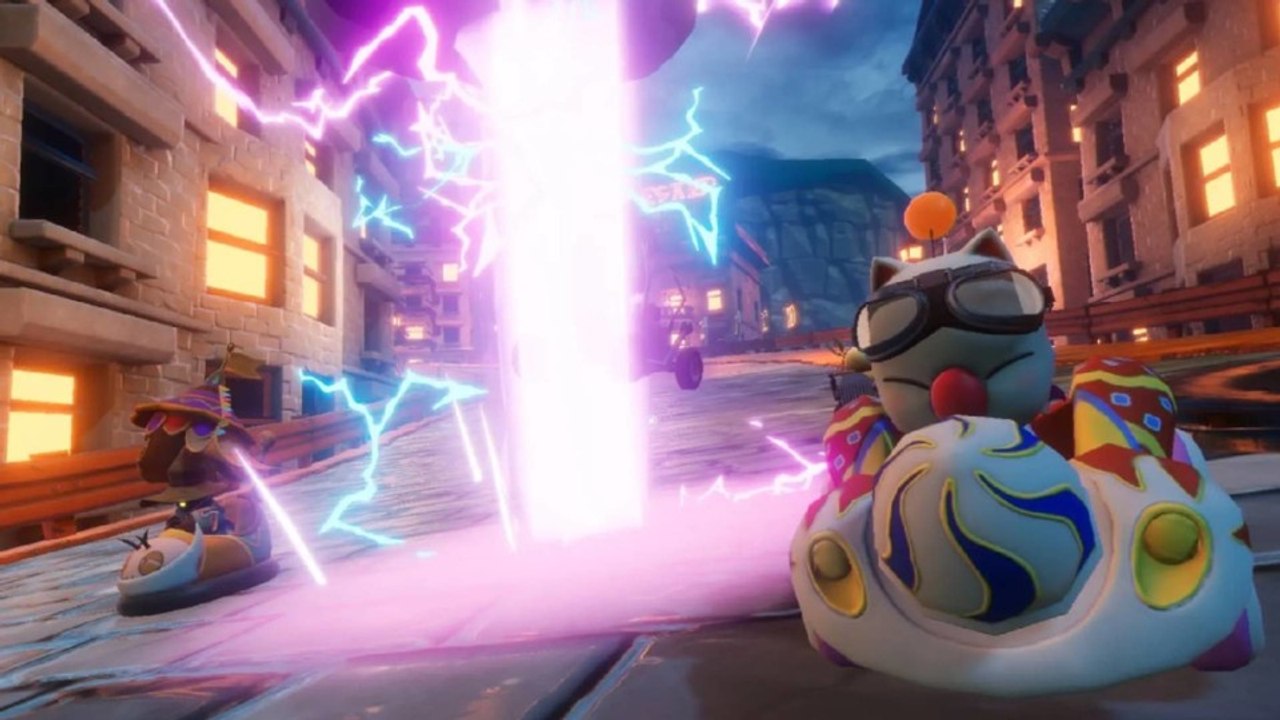 Diese mario kart-alternative mit final fantasy-thema hat jetzt den größten kritikpunkt gekillt
