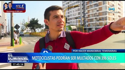 Motorizado se graba haciendo piruetas temerarias en la avenida Brasil y la Costa Verde