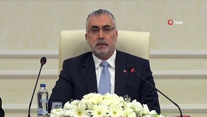 Çalışma ve Sosyal Güvenlik Bakanı Vedat Işıkhan: "2023'ün ikinci yarısında geçerli olacak net asgari ücret 11 bin 402 lira olarak belirlendi"