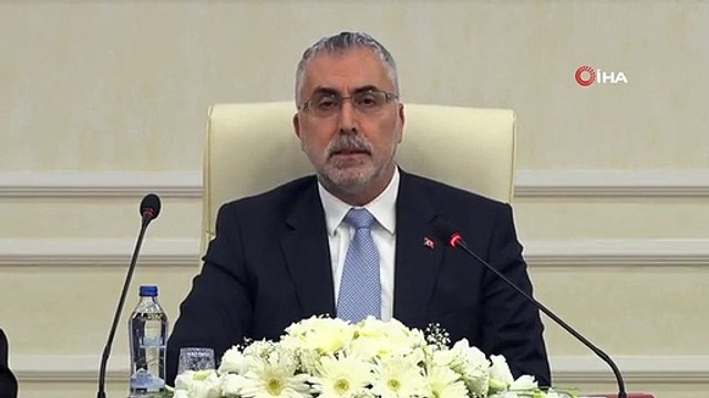 Çalışma ve Sosyal Güvenlik Bakanı Vedat Işıkhan: 2023'ün ikinci yarısında geçerli olacak net asgari ücret 11 bin 402 lira olarak belirlendi