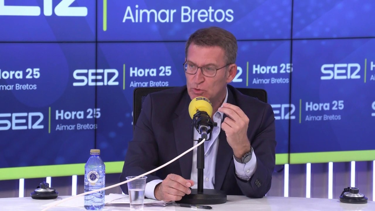 Feijóo: "El PSOE no tiene ningún problema en que gobierne Vox, lo que pretende es que no lo haga el PP"