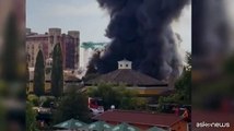 Mega incendio in un parco divertimenti in Germania. Nessuna vittima