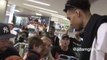 Victor Wembanyama Mobbed By Fans at JFK Airport As He Touches Down in New York Ahead Of NBA Draft