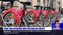 Des autocollants anti-IVG ont été apposés par un collectif sur 1.500 vélos en libre service de la métropole de Lyon - La Métropole de Lyon a porté plainte