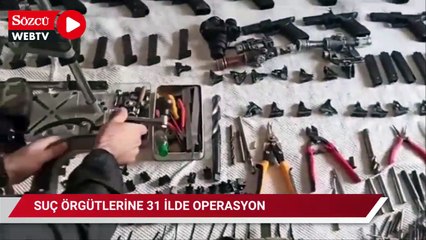 Download Video: Suç örgütlerine 31 ilde 'Kukla' operasyonu: 354 şüpheli yakalandı