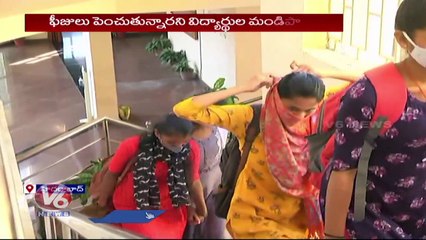 Students Fires On Govt Negligence On Telangana Universities _ V6 News