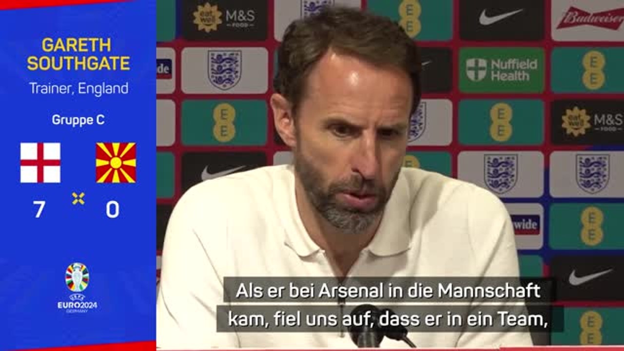 Southgate lobt "außergewöhnlichen" saka nach hattrick