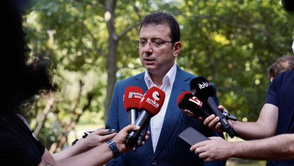 İmamoğlu: Fikrim net, başka ortamlarda da söyledim