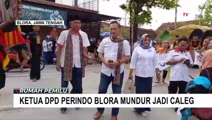Tidak Mampu Menggalang Massa, Ketua DPD Perindo Blora Mundur Jadi Caleg