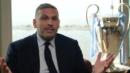 Manchester City chairman KHALDOON AL MUBARAK interview part 2