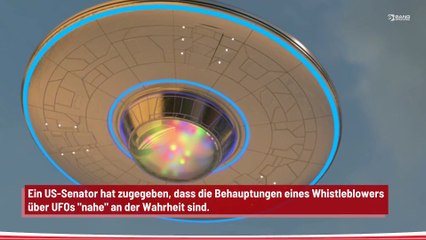 US-Senator: Behauptungen des UFO-Whistleblowers liegen "nahe" an der Wahrheit