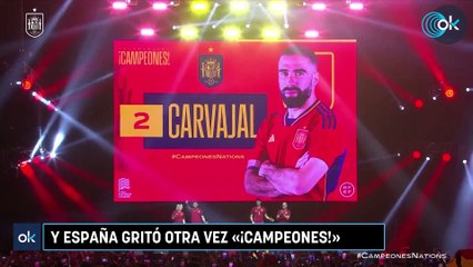 Y España gritó otra vez «¡campeones!»