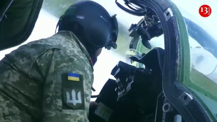 Ukraine attack helicopter flies sorties on Russian positions