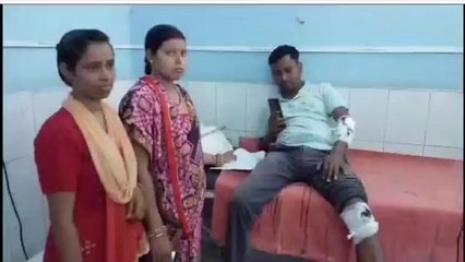 रफ्तार का कहर: सड़क हादसे में बाइक सवार तीन लोग घायल, हालत गंभीर