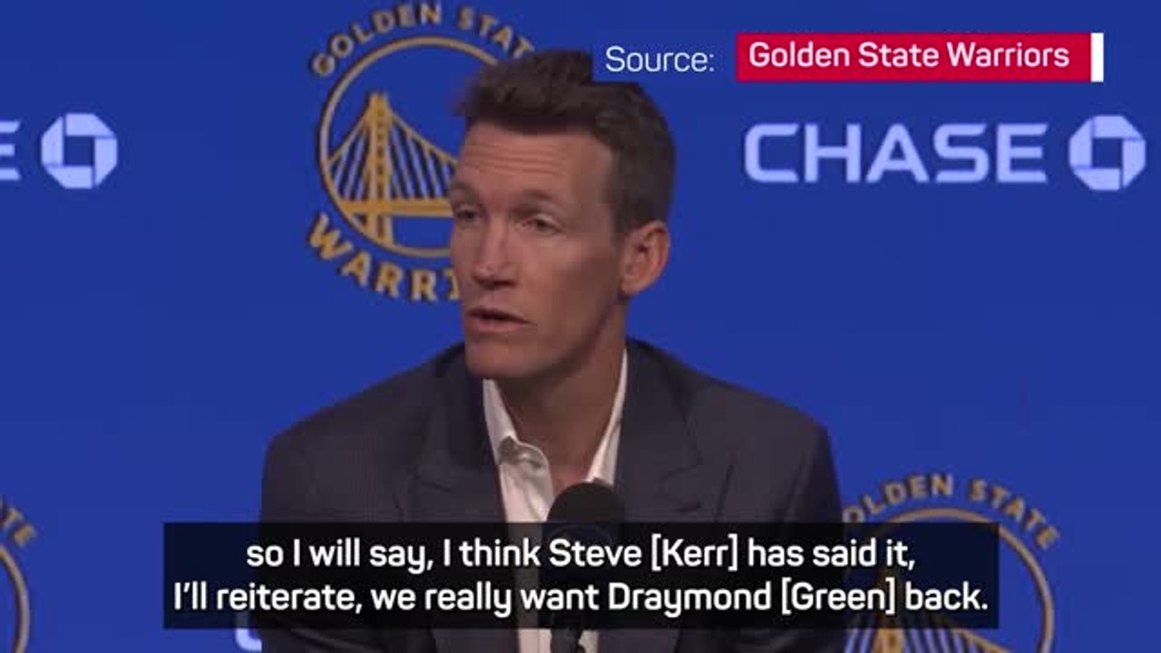 Warriors 'really want Draymond Green back' - Dunleavy