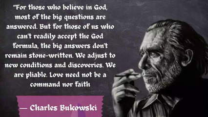 Unfiltered Wisdom Charles Bukowski Quotes on Life, Love, and Art