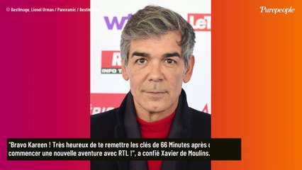 Xavier de Moulins quitte 66 Minutes : sa remplaçante est une chanteuse et la femme d'un footballeur bien connu !