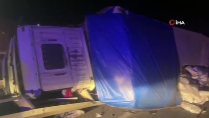 Bursa-İzmir karayolunda feci kaza: 1 ölü, 2 yaralı