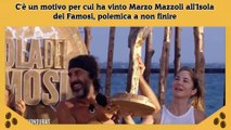 C'è un motivo per cui ha vinto Marzo Mazzoli all'Isola dei Famosi, polemica a non finire