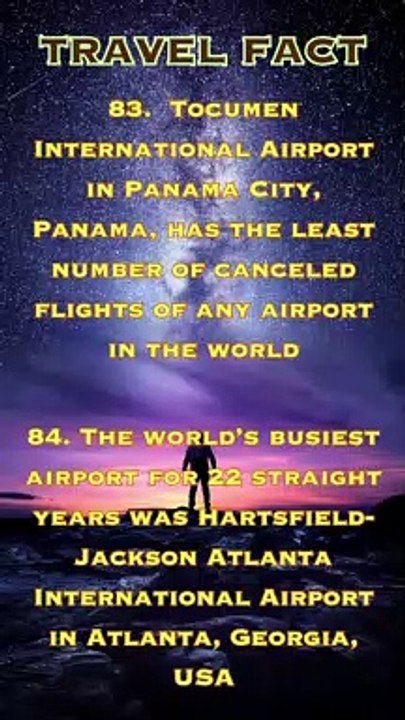 TRAVEL FACT NO 42