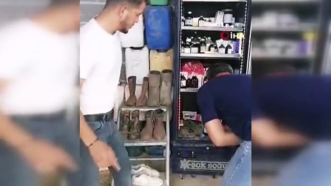 İneğe içki şişesinde sıvı veren şahıs tutuklandı