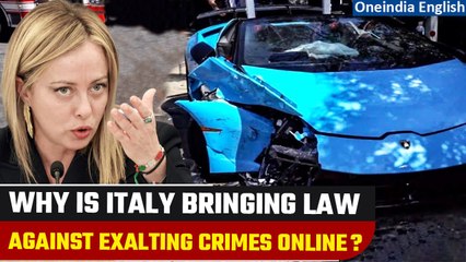 Italy mulls law against glorifying crimes online after a tragic mishap in Rome| Oneindia News
