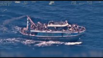 Naufragio in Grecia, il barcone sovraccarico nel video di Frontex