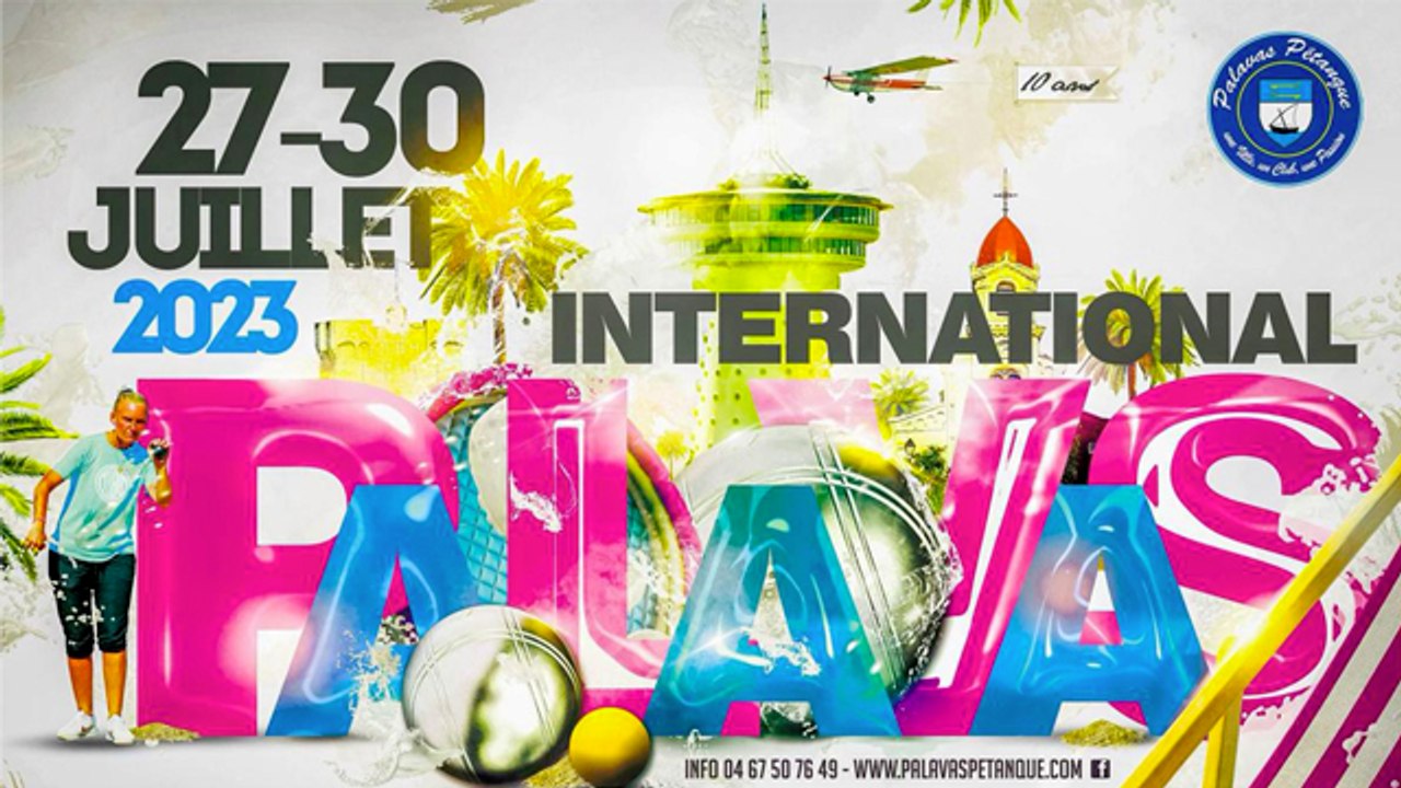 International de Palavas-les-Flots - Pétanque féminine - Fin juillet 2023
