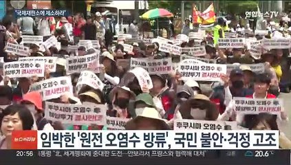 "원전 오염수 방류, 국제해양법재판소에 제소해야"