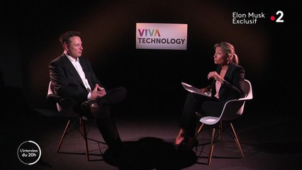 "C'est plutôt le contraire..." : Anne-Sophie Lapix contredit Elon Musk sur France 2