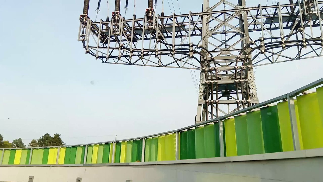 Einkaufspark Ausfahrt