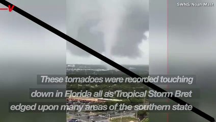 Must See! This is Moment Tornadoes Touched Down In Several Areas of Florida