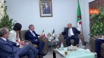 Urso in Algeria incontra i ministri del Commercio e dell'Economia