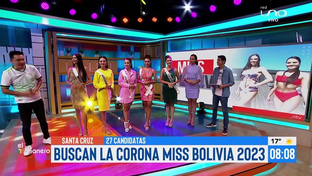 27 candidatas van tras las corona del Miss Bolivia 2023