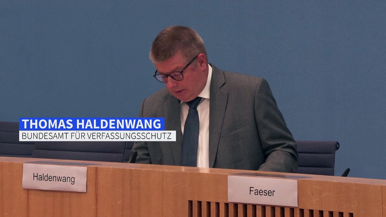 Bundesverfassungsschutz sieht zunahme rechtsextremer aktivitäten