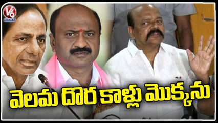 Konda Murali Fires On KCR and Challa Dharma Reddy _ Warangal _ V6 News