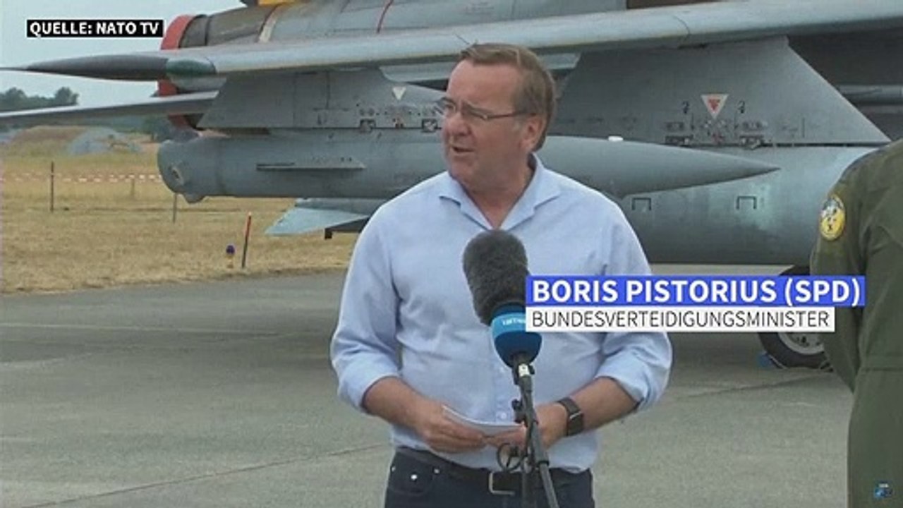 Stoltenberg und Pistorius loben Nato-Übung in Deutschland