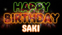 SAKI Happy Birthday Song – Happy Birthday SAKI - Happy Birthday Song - SAKI birthday song
