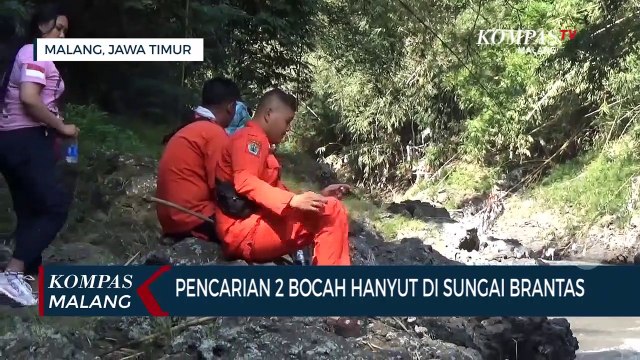 Pencarian 2 Bocah Hanyut di Kota Malang, 6 Tim SAR Gabungan Diterjunkan