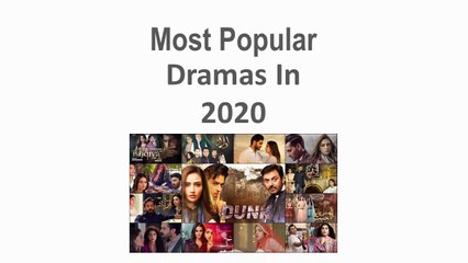 Top 10 Most Popular Dramas of 2020 📺 | Complete Statistics & Rankings