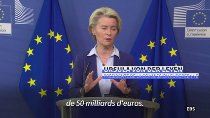 Ukraine: Bruxelles prévoit une aide de 50 milliards d'euros sur quatre ans