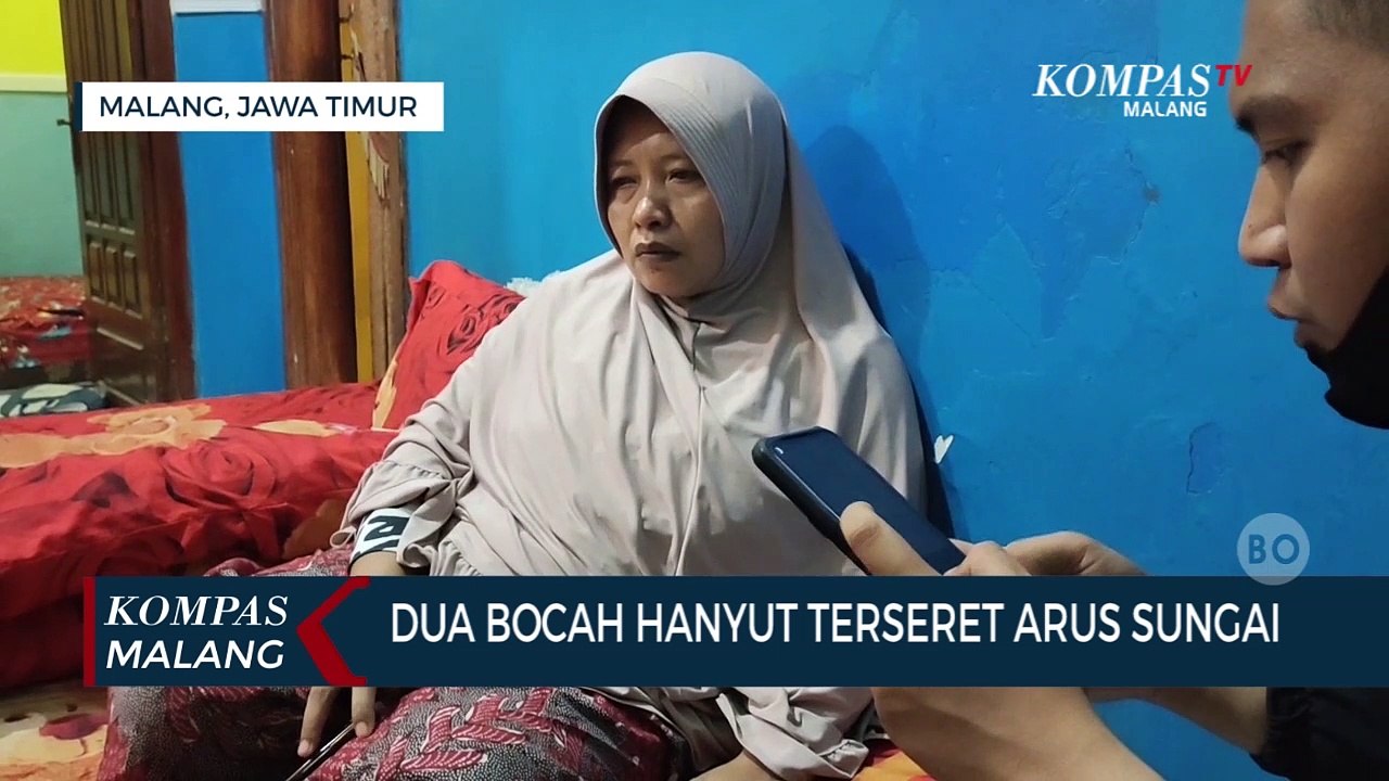 Dua Bocah Hanyut Terseret Arus Sungai