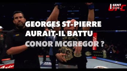 Georges St-Pierre explique comment un combat contre Conor McGregor se serait passé