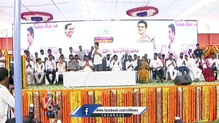 Lot Of Struggles Behind These School Construction, Says KTR _ V6 News