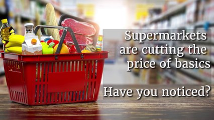 Have you noticed the price of supermarket basics coming down?